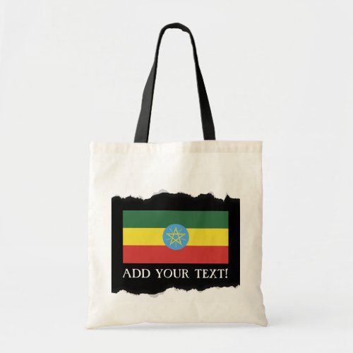 Flag of Ethiopia Tote Bag