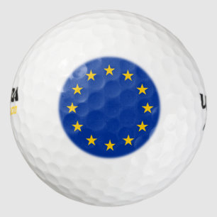 Flag of Europe, European Flag Golf Balls
