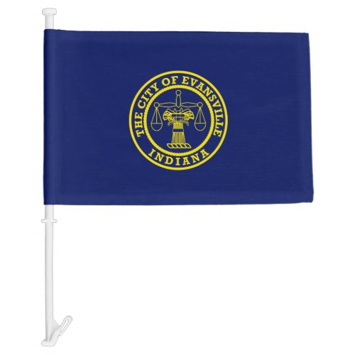 Flag of Evansville Indiana