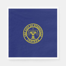 Flag of Evansville (Indiana)