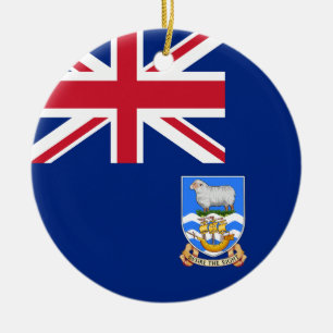 Flag of Falkland Islands Ceramic Ornament