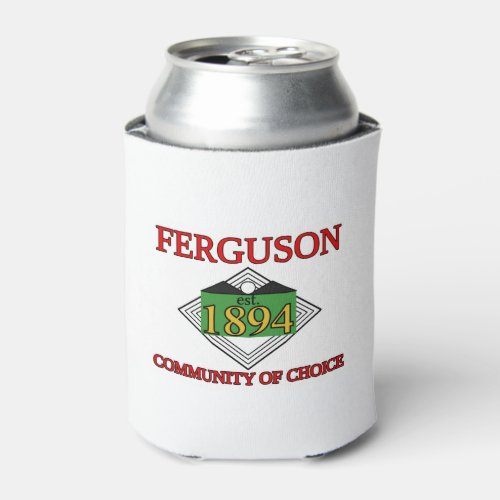 Flag of Ferguson Missouri Can Cooler
