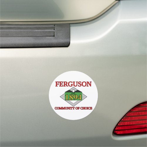 Flag of Ferguson Missouri Car Magnet