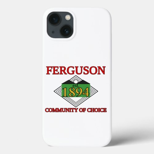 Flag of Ferguson Missouri iPhone 13 Case