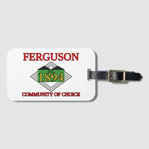 Flag of Ferguson Missouri Luggage Tag