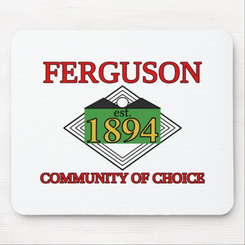 Flag of Ferguson Missouri Mouse Pad