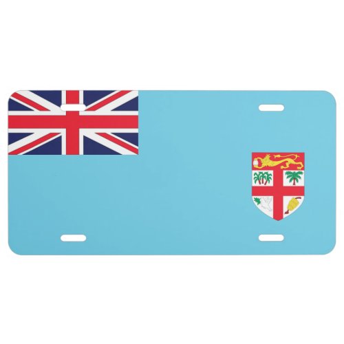 Flag of Fiji License Plate