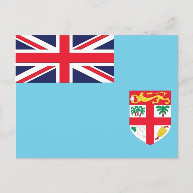 Flag of Fiji Postcard (Front)
