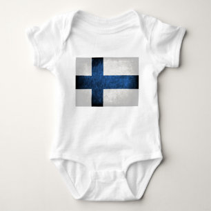 Flag of Finland Baby Bodysuit