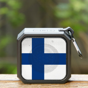 Flag of Finland Bluetooth Speaker