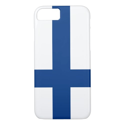 Flag of Finland iPhone 87 Case