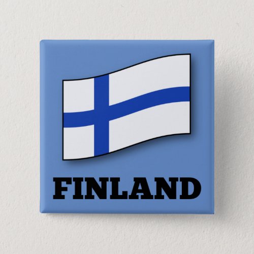 Flag of Finland custom design Button