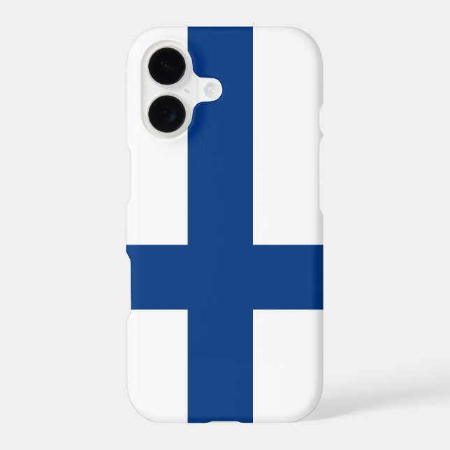 Flag of Finland Iphone Case (Back)