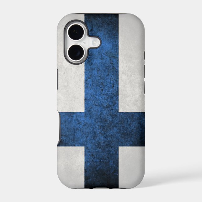 Flag of Finland Iphone Case (Back)