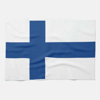 Flag of Finland Kitchen Towel