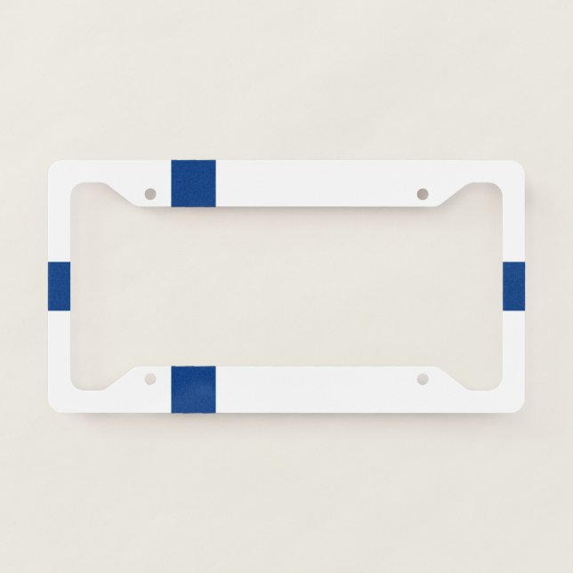Flag of Finland License Plate Frame (Front)