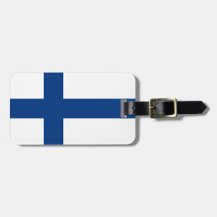 Flag of Finland Luggage Tag