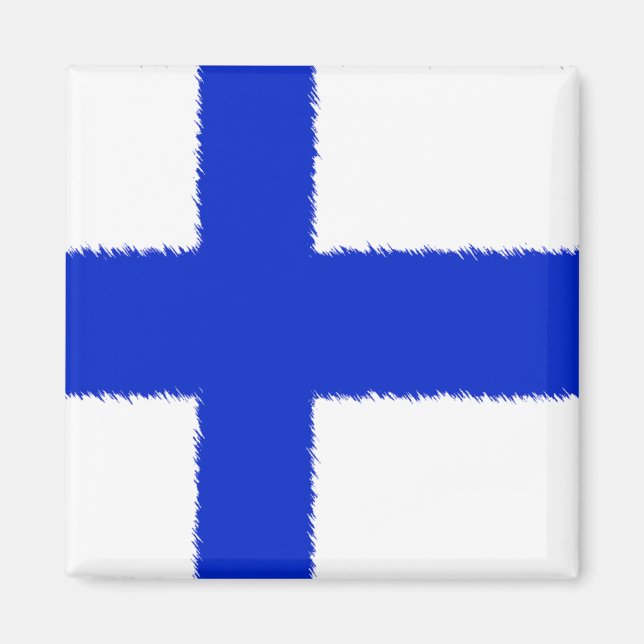 Flag of Finland Magnet (Front)