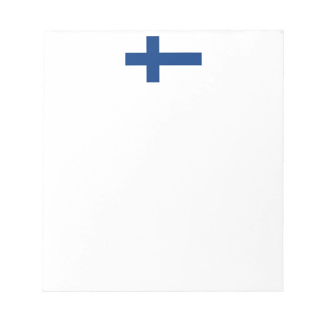 Flag of Finland Notepad (Front)