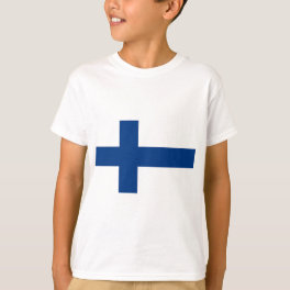 Flag of Finland - Suomen lippu - Finlands flagga T-Shirt