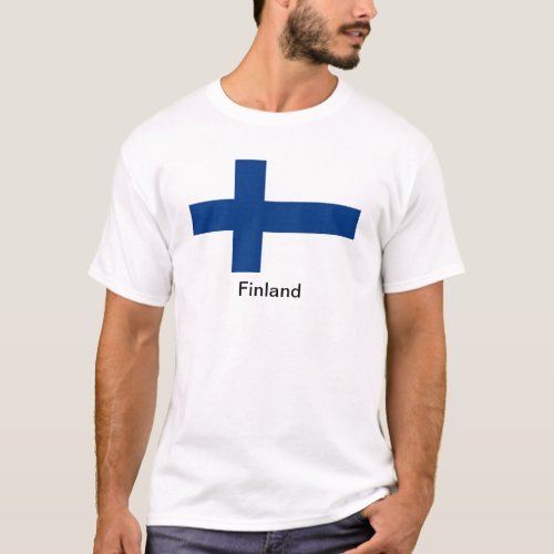 Flag of Finland T_Shirt