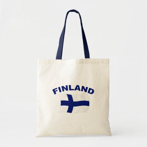 Flag of Finland Tote Bag