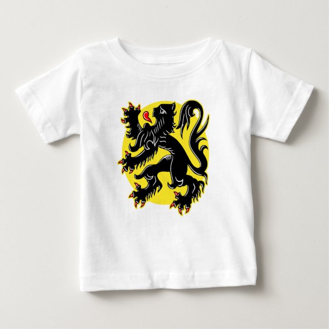 Flag of Flanders Baby T-Shirt (Front)