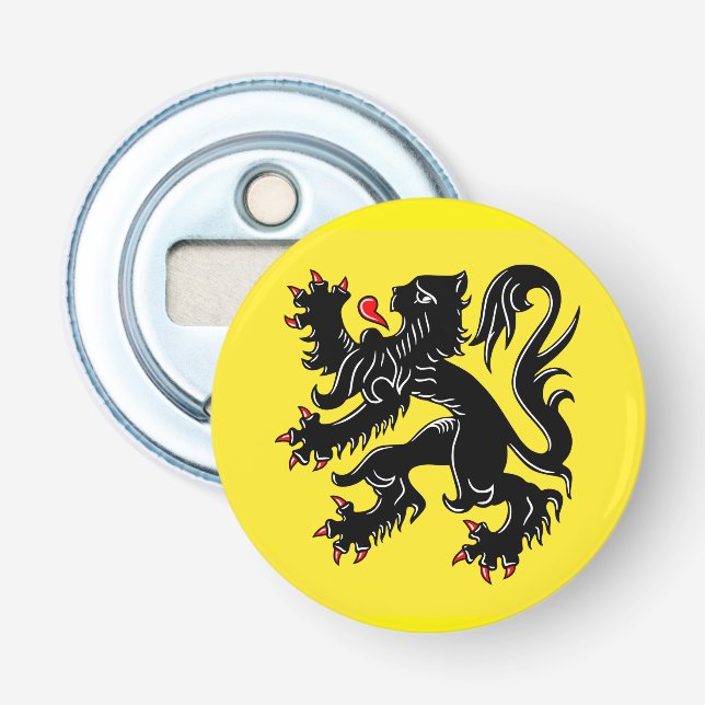 Flag of Flanders Bottle Opener (Front)