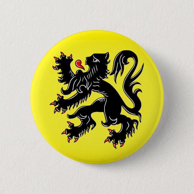 Flag of Flanders Button (Front)