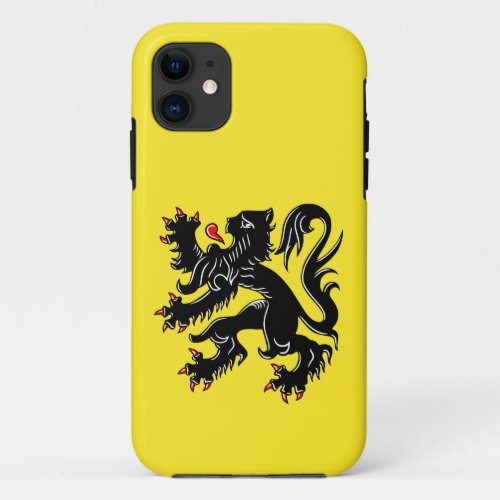 Flag of Flanders iPhone 11 Case