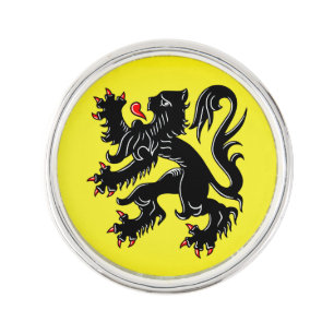 Flag of Flanders Lapel Pin