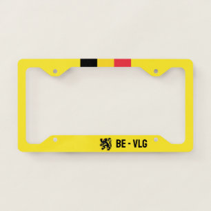 Flag of Flanders License Plate Frame
