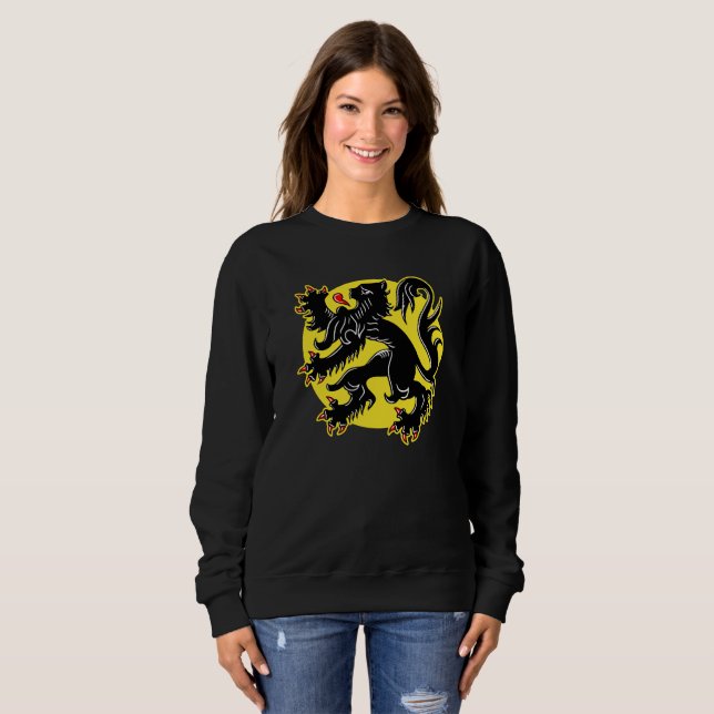 Flag of Flanders Sweatshirt (Front Full)