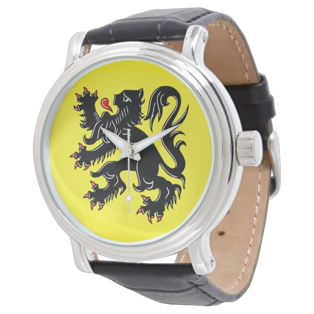 Flag of Flanders Watch (Angled)