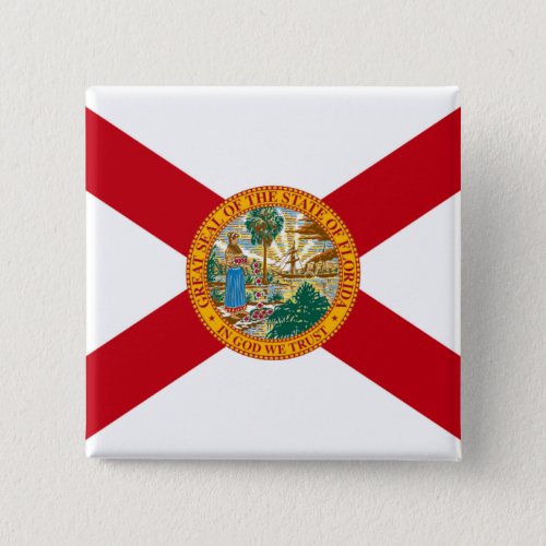 Flag of Florida Button