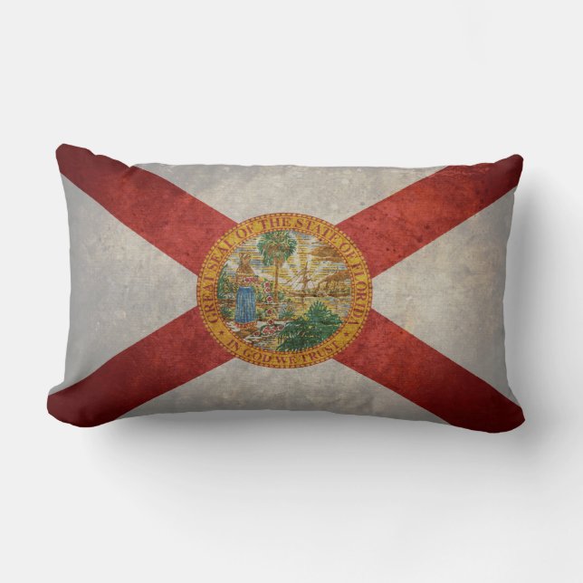 Flag of Florida Lumbar Pillow (Front)