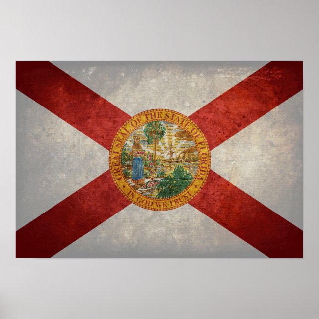 Flag of Florida Poster (Front)