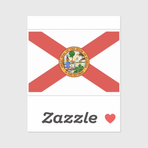 Flag of Florida Sticker