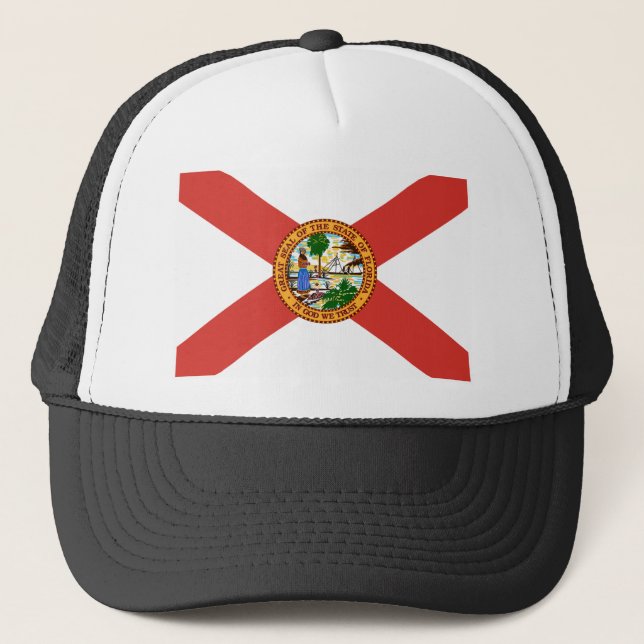Flag of Florida Trucker Hat (Front)
