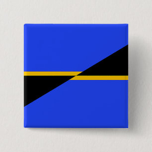 Flag of Folsom, California Button