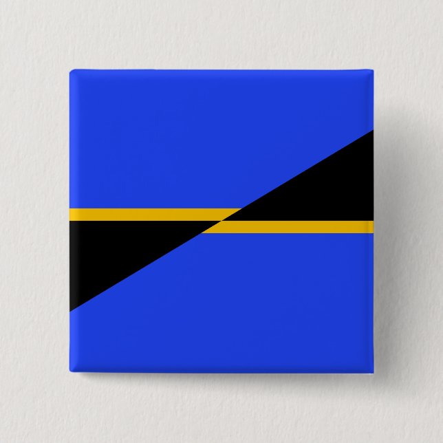 Flag of Folsom, California Button (Front)