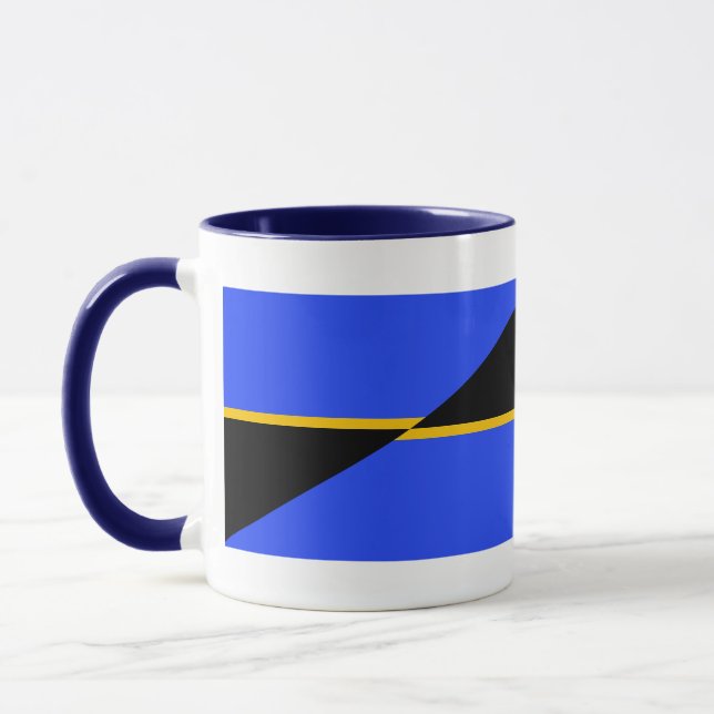 Flag of Folsom, California Mug (Left)