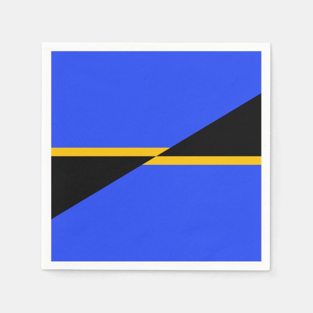 Flag of Folsom, California Napkins (Front)