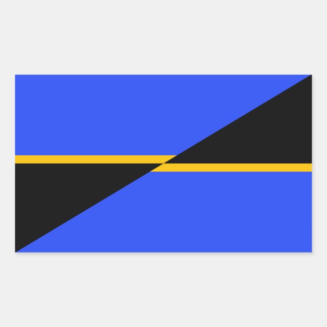 Flag of Folsom, California Rectangular Sticker (Front)