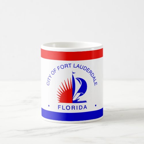 Flag of Fort Lauderdale Florida Coffee Mug