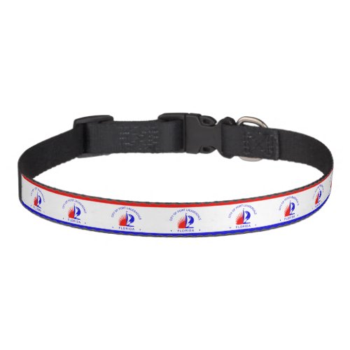 Flag of Fort Lauderdale Florida Pet Collar