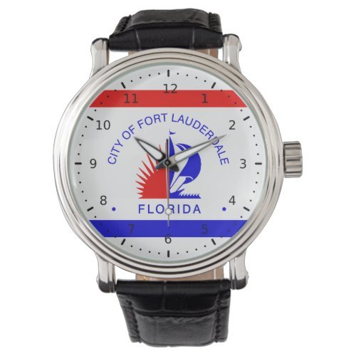 Flag of Fort Lauderdale Florida Watch