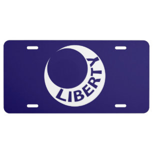 Flag of Fort Moultrie, South Carolina License Plate