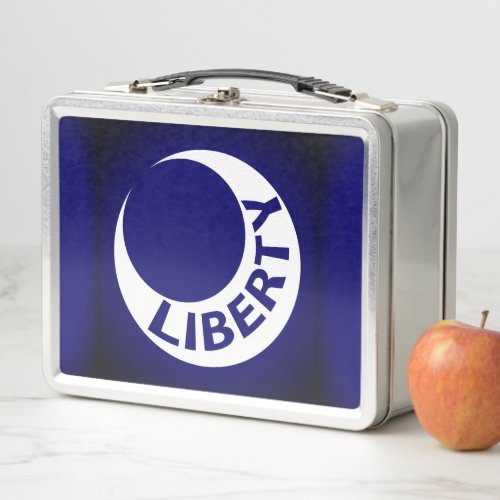 Flag of Fort Moultrie South Carolina Metal Lunch Box