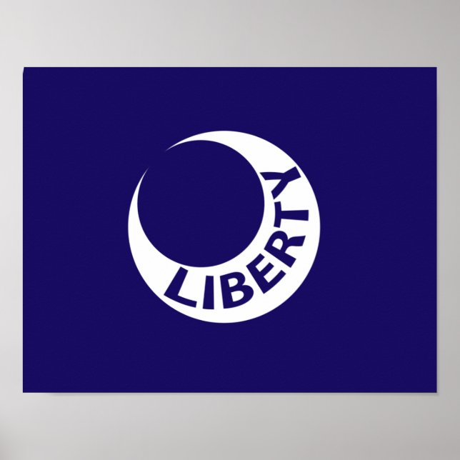 Flag of Fort Moultrie, South Carolina Poster (Front)